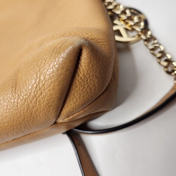 Michael Kors Women's Crossbody Jet Set Chain Link Leather Purse - Picture 7 of 11